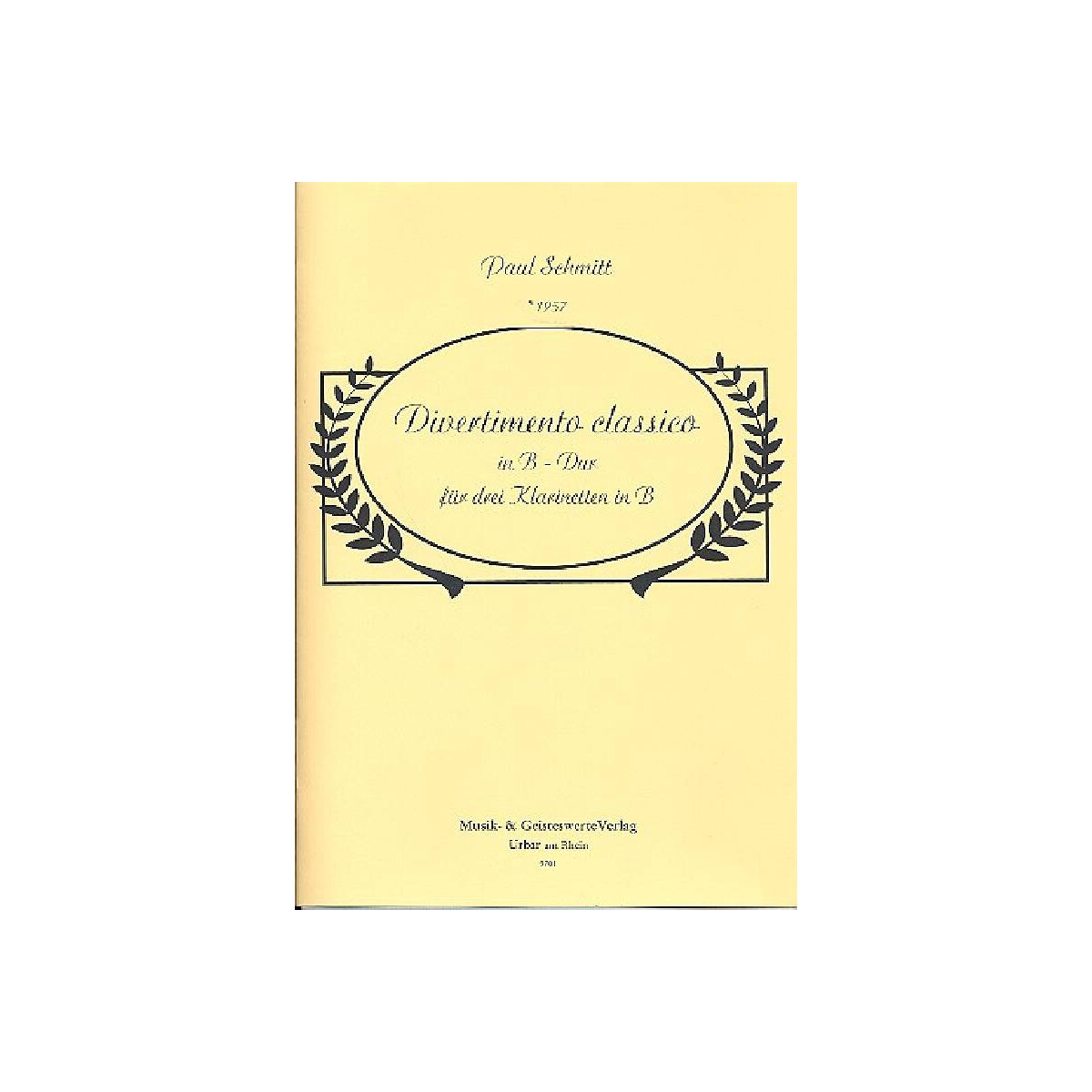 Divertimento classico B-Dur box