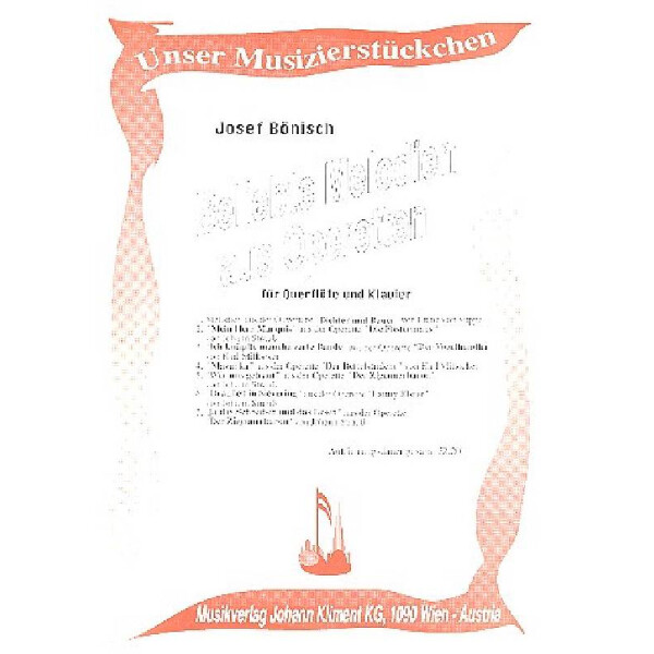 Beliebte Melodien aus Operetten: