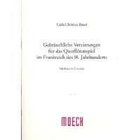 Gebräuchliche Verzierungen für