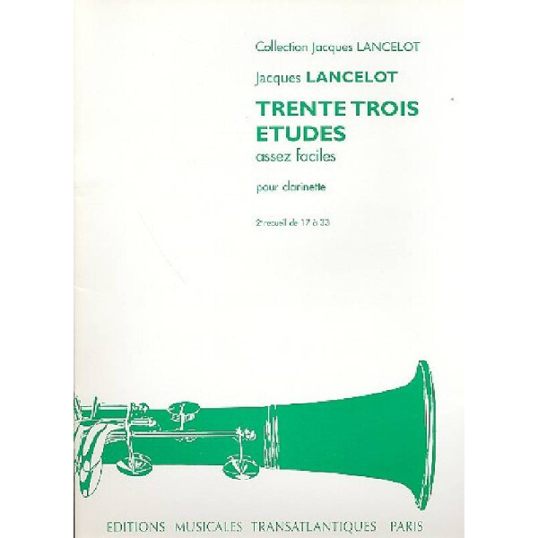 33 études assez faciles vol.2