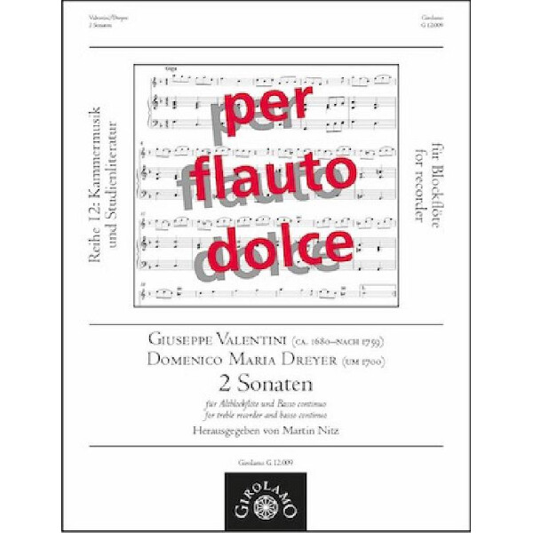 2 Sonaten (Valentini, Dreyer)