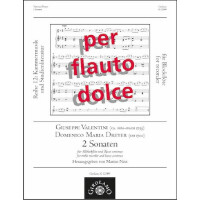 2 Sonaten (Valentini, Dreyer)