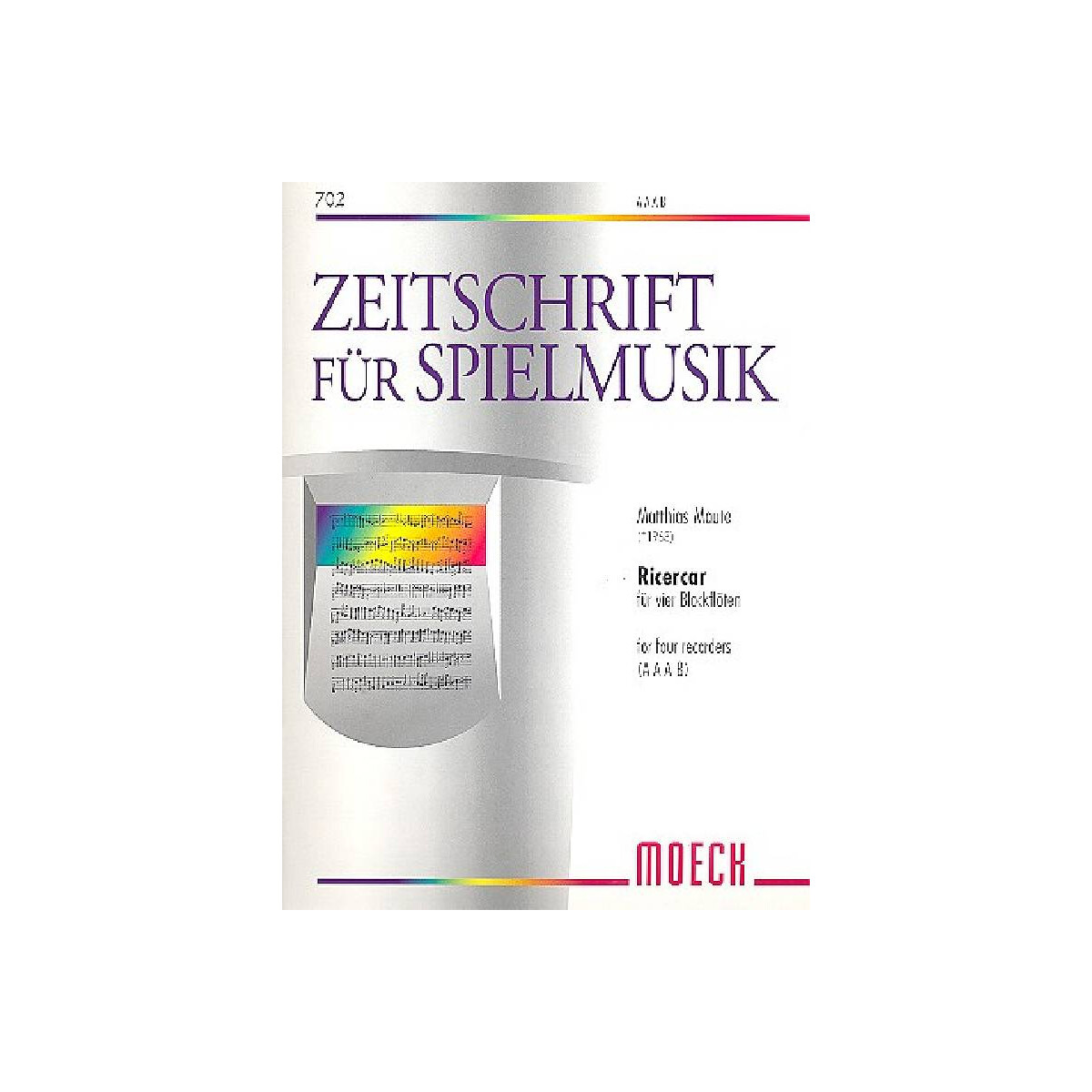 Ricercar für AAAB Blockflöten box