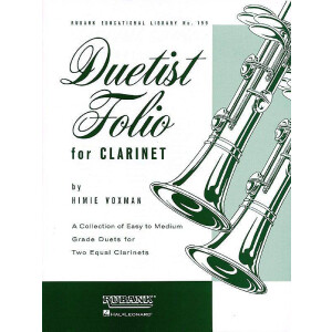 Duetist Folio for clarinet