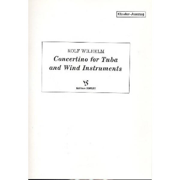 Concertino for tuba and wind