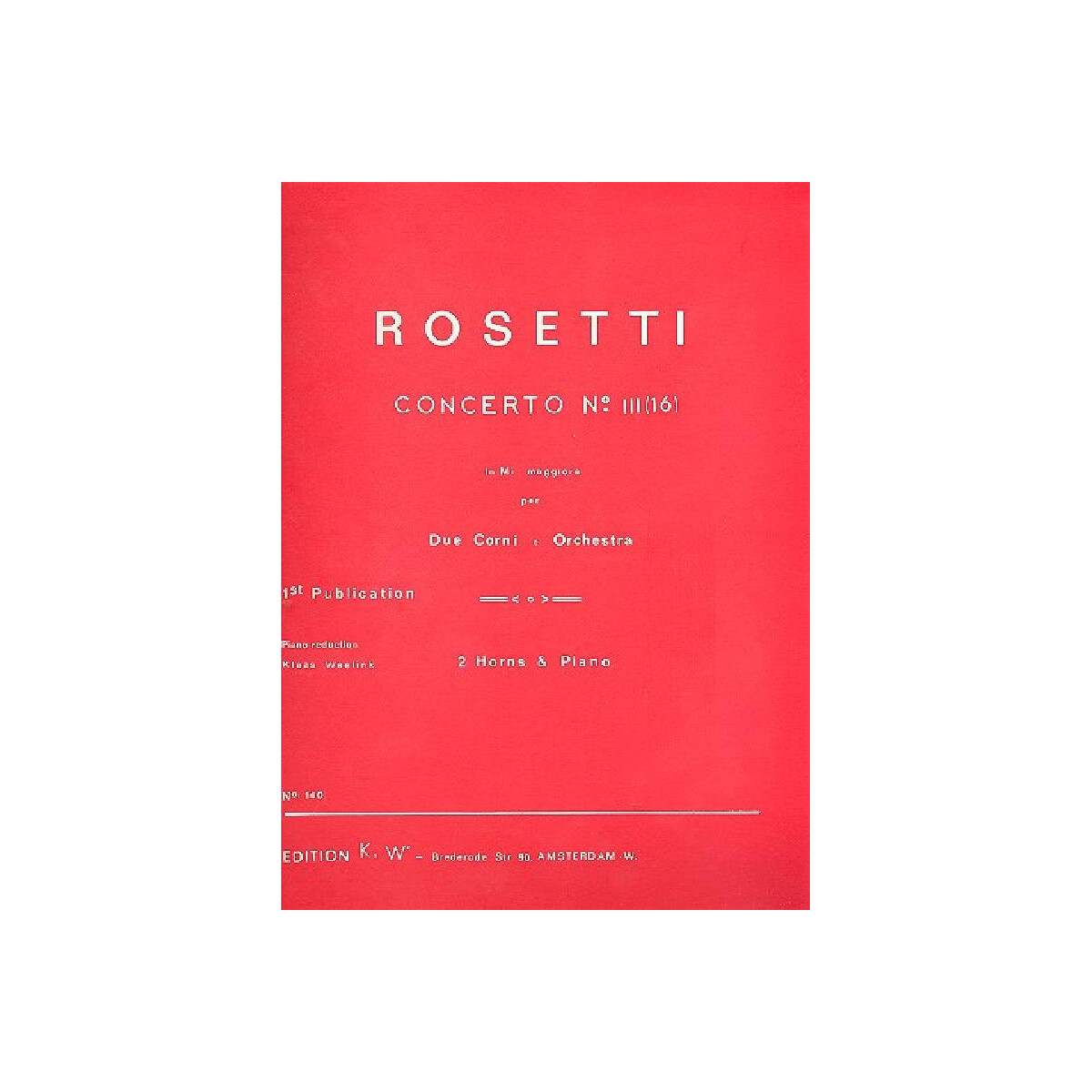 Konzert E-Dur (original) Nr.3 für 2 box