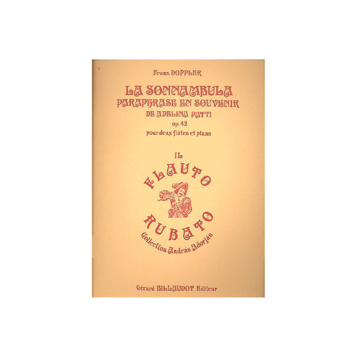 La sonnambula op.42 paraphrase box