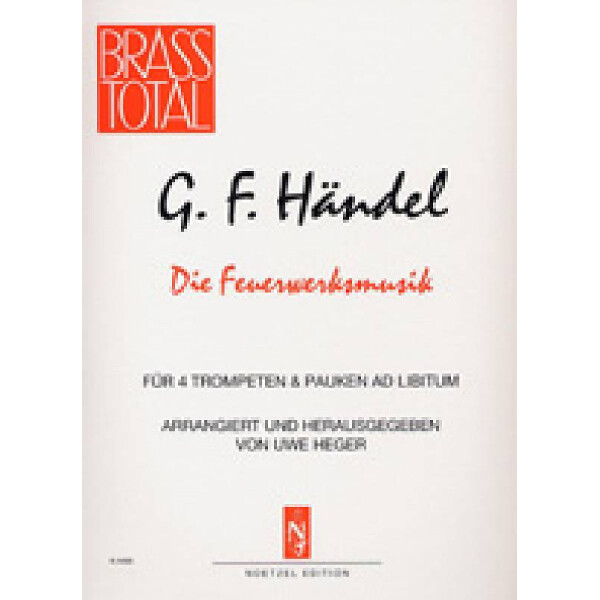 Die Feuerwerksmusik für 4 Trompeten