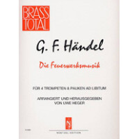 Die Feuerwerksmusik für 4 Trompeten