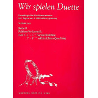 Wir spielen Duette Reihe B Band 2