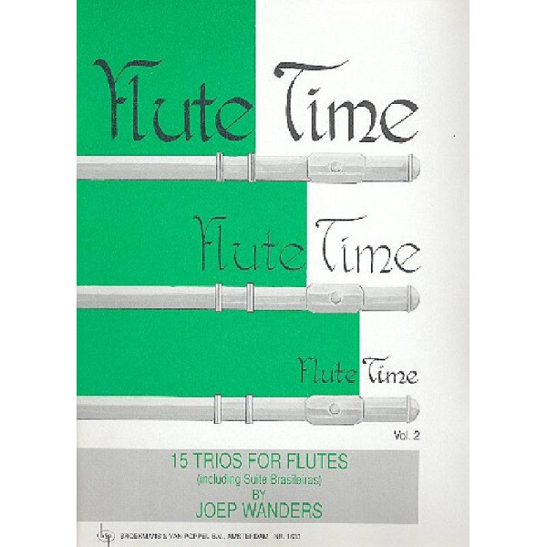 Flute Time vol.2 15 trios for flutes