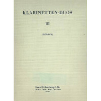 Klarinettenduos Band 3