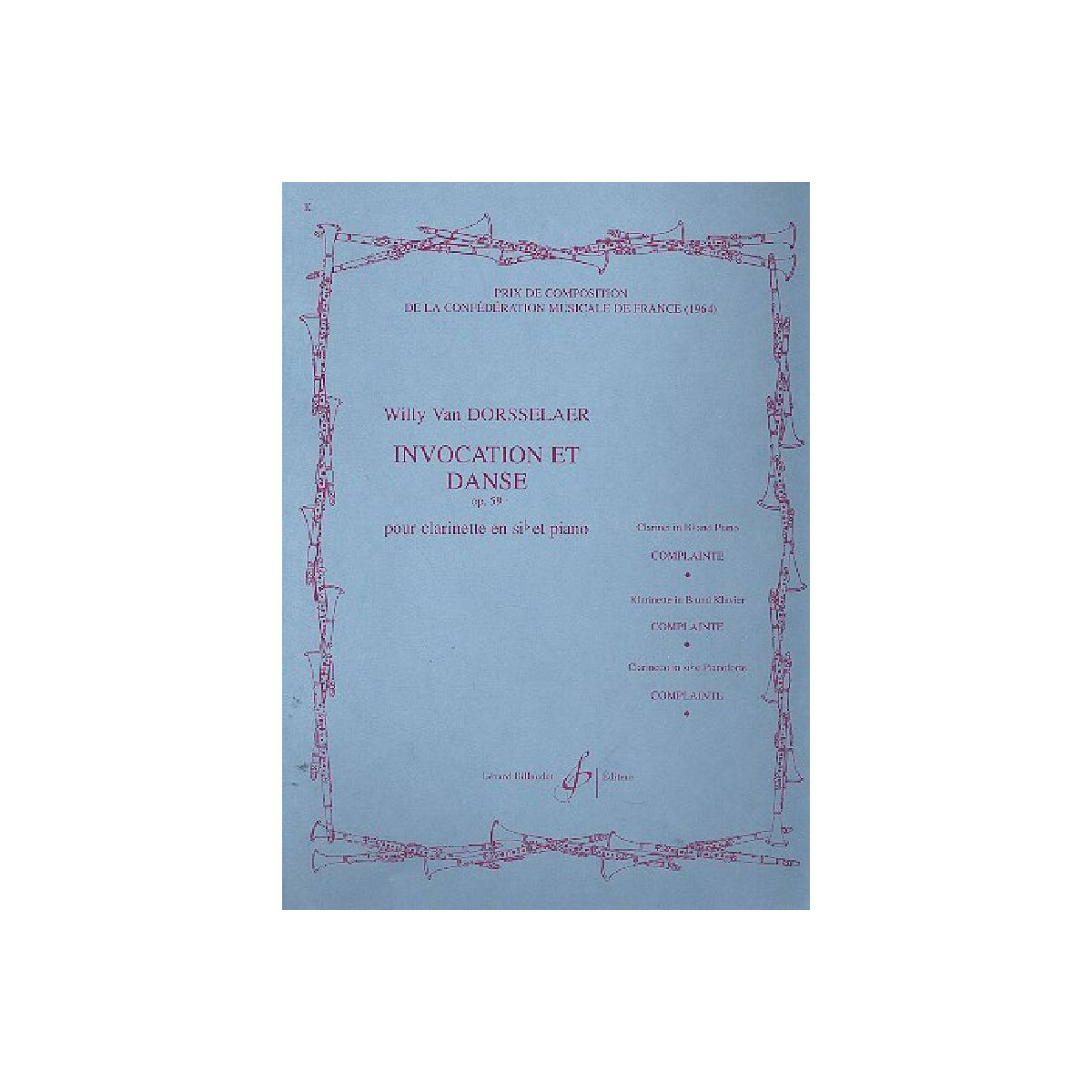 Invocation et danse op.59 box