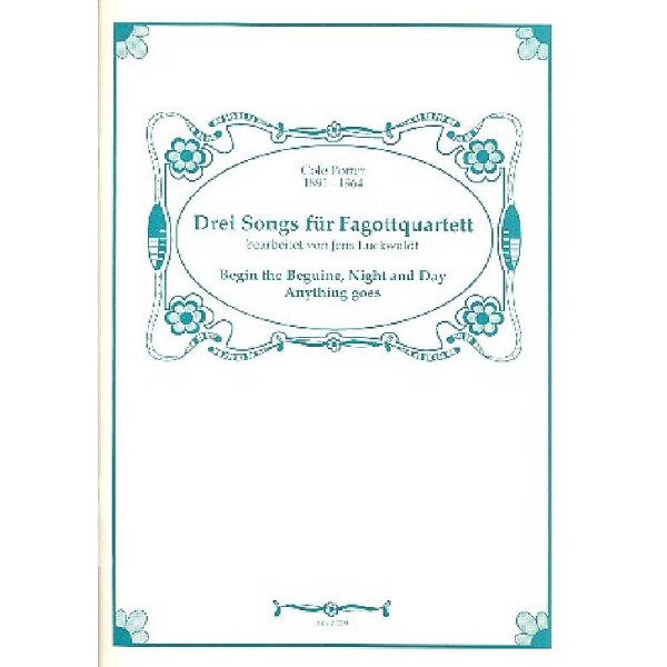 3 Songs für 4 Fagotte