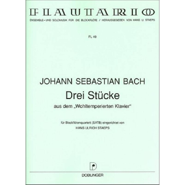 3 Stücke aus dem Wohltemperierten