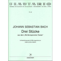 3 Stücke aus dem Wohltemperierten