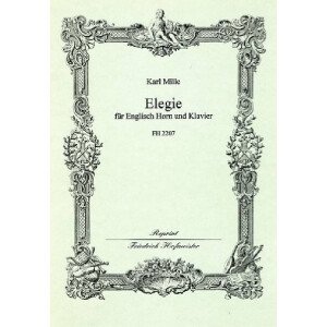 Elegie f&uuml;r Englischhorn und Klavier
