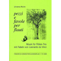 Pezzi e favole per flaute für 3 Flöten