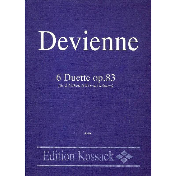 6 Duette op.83 für 2 Flöten