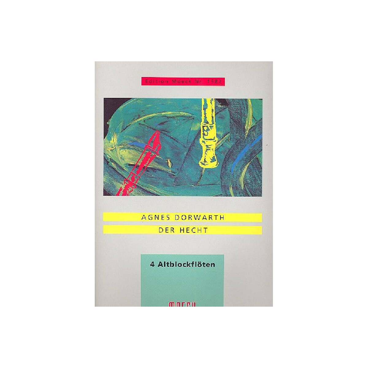 Der Hecht für 4 Altblockflöten box