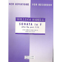 Sonata f major op.1,10