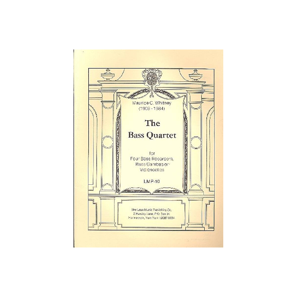 The Bass Quartet for bass recorders