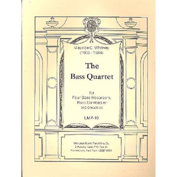 The Bass Quartet for bass recorders