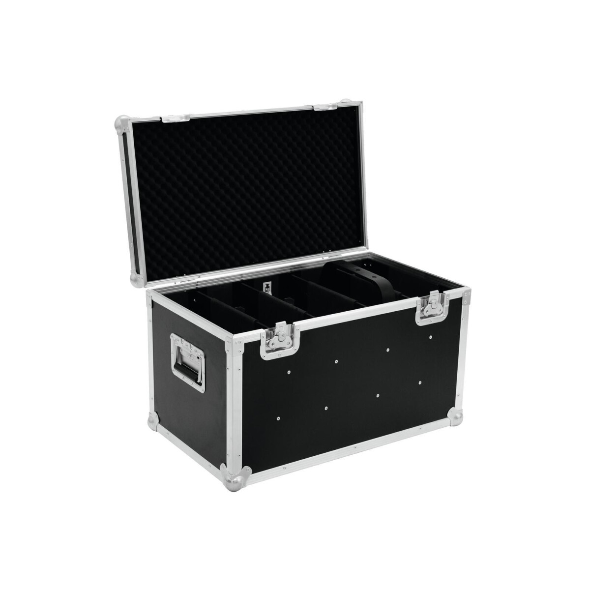 Roadinger Flightcase 4x PRO Slim size L box