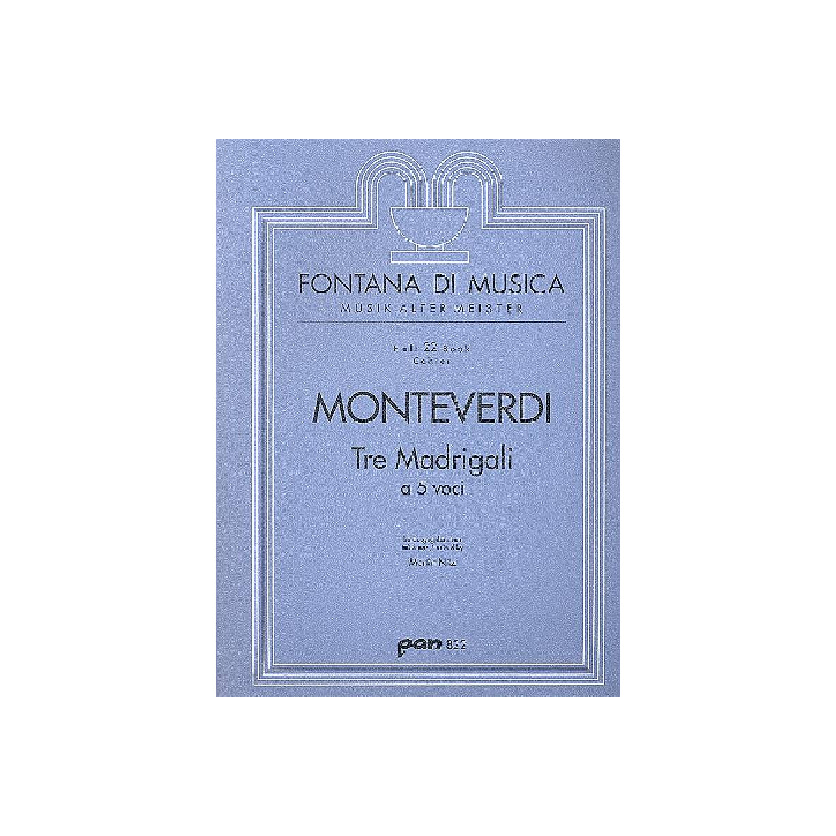 3 madrigali a 5 voci box