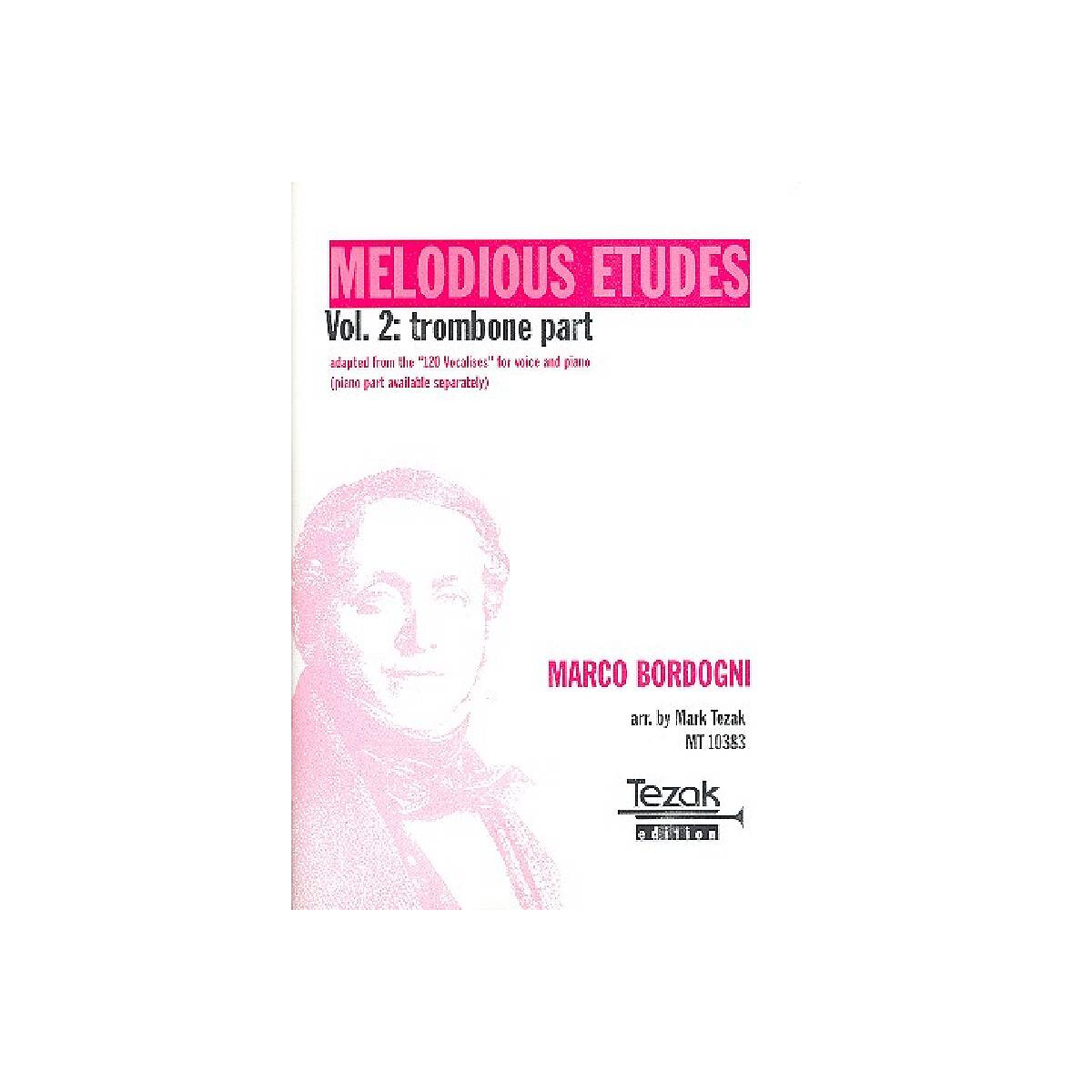 Melodious Etudes vol.2 - trombone part box
