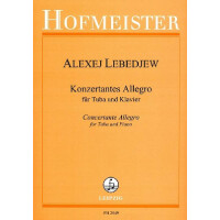 Konzertantes Allegro für Tuba und Klavier