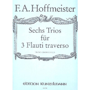 6 Trios für 3 Flöten