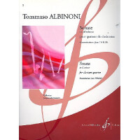 Sonate sol mineur pour quatuor de