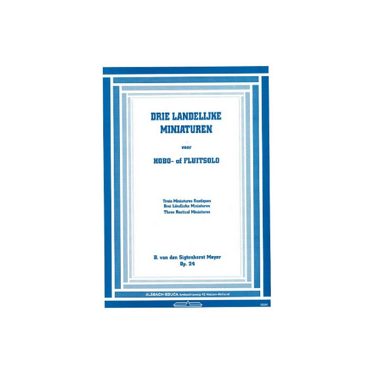 3 ländliche Miniaturen op.24 box