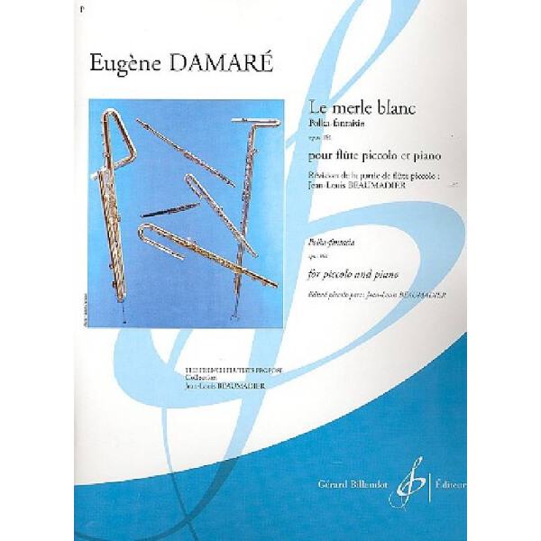 Le merle blanc op.161 pour flûte