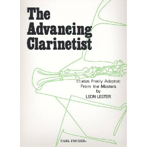 The advancing Clarinetist etudes