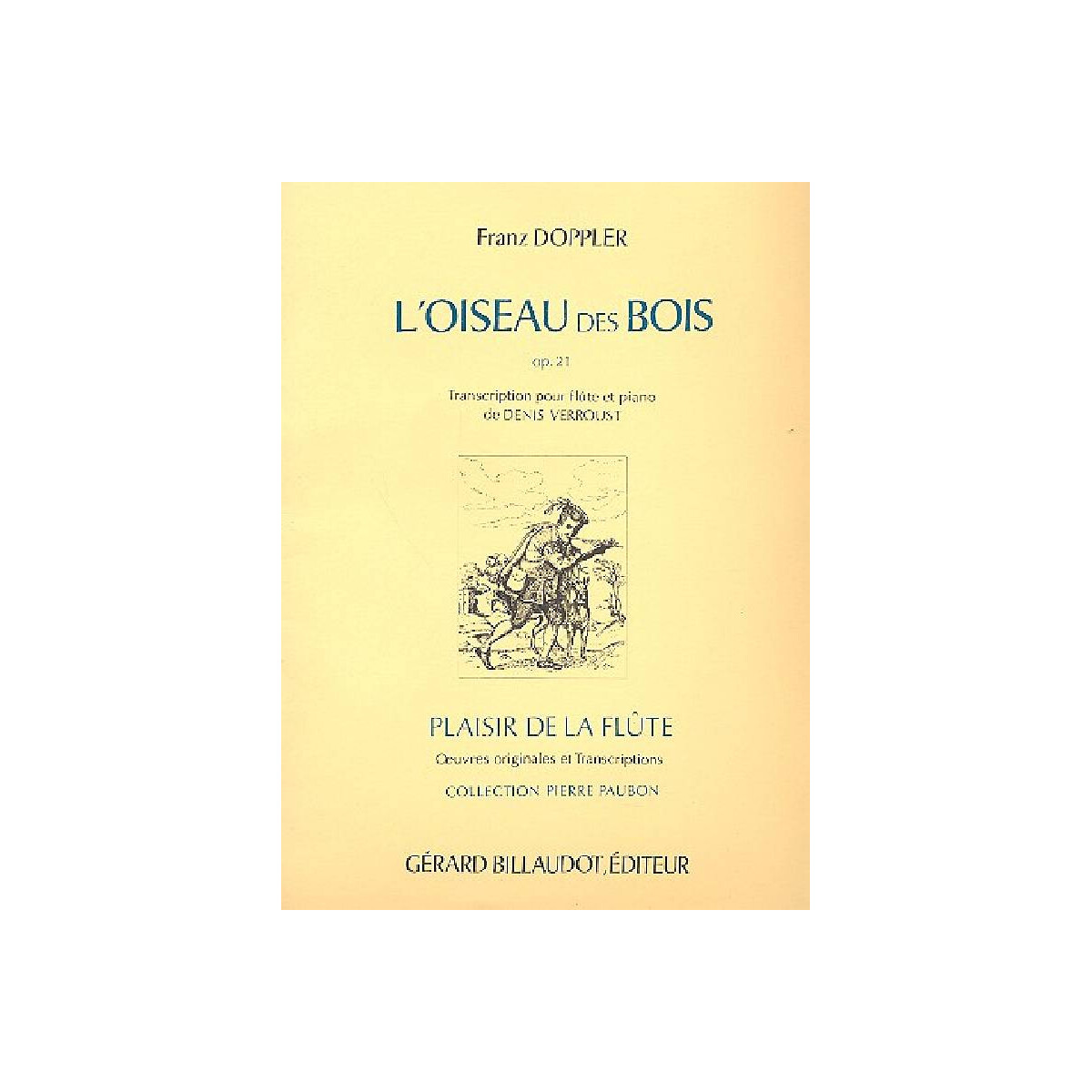 Loiseau de bois op.21 pour flûte box