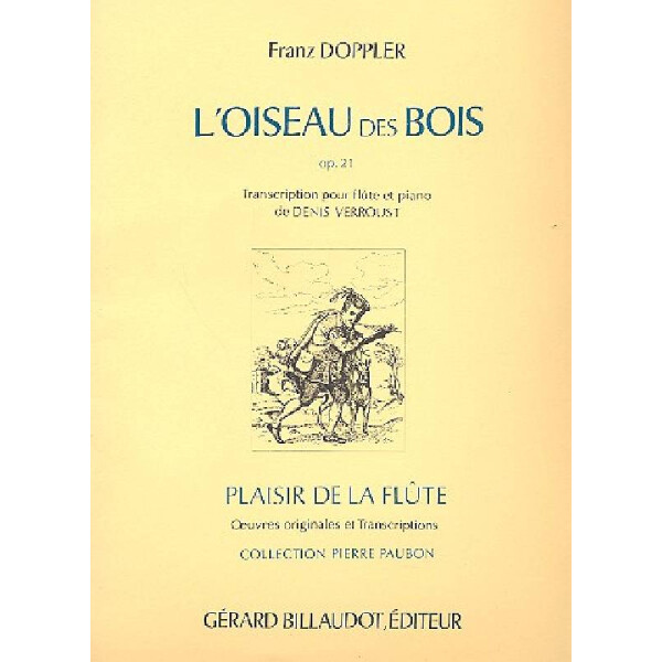 Loiseau de bois op.21 pour flûte