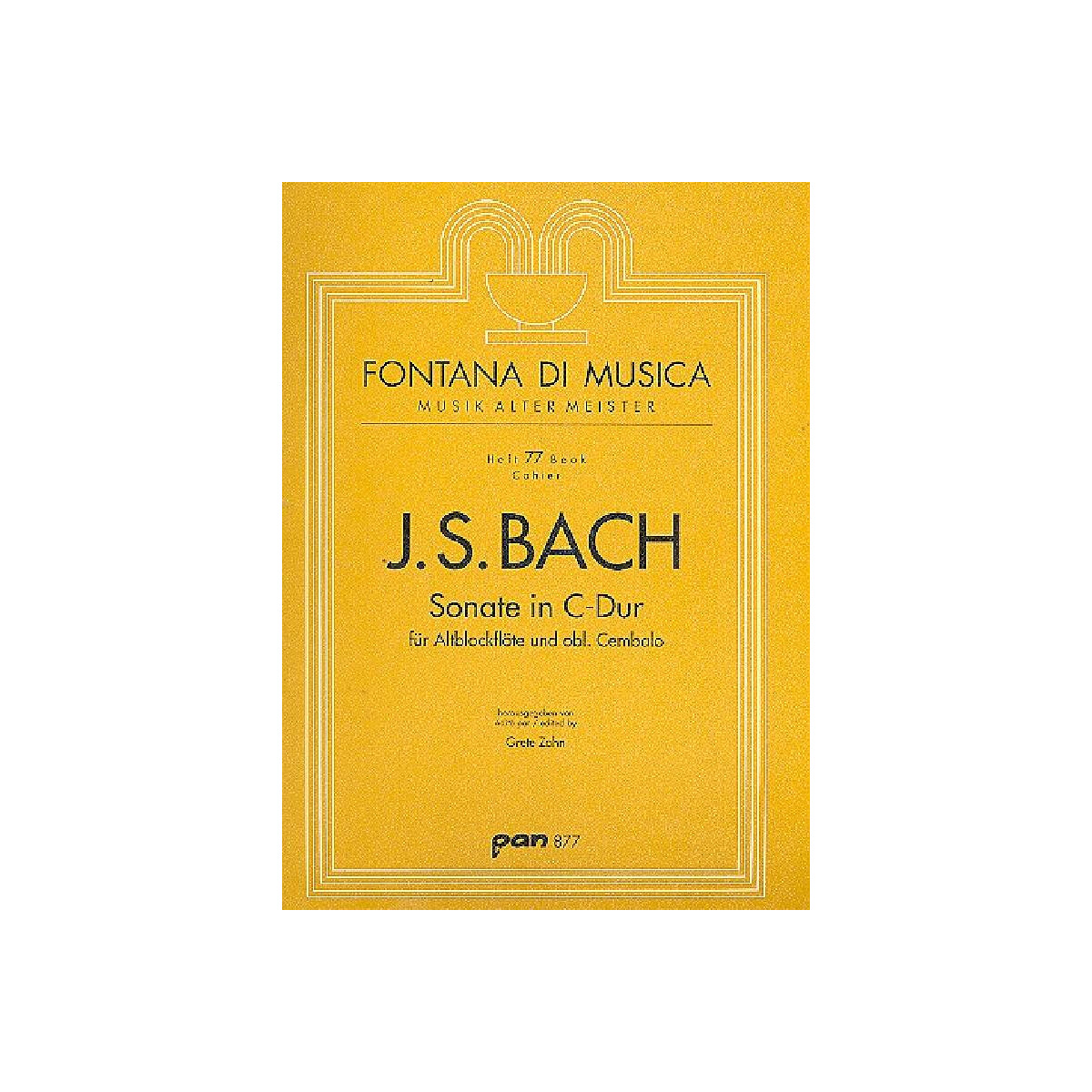 Sonate C-Dur nach BWV1032 für box