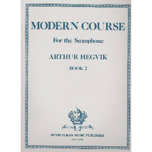 Modern Course for the saxophone vol.2