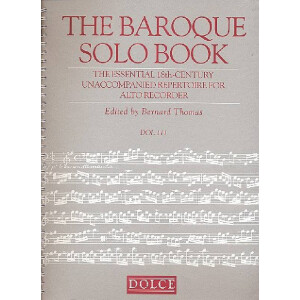 The Baroque Solo Book The Essential