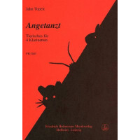 Angetanzt  für 4 Klarinetten