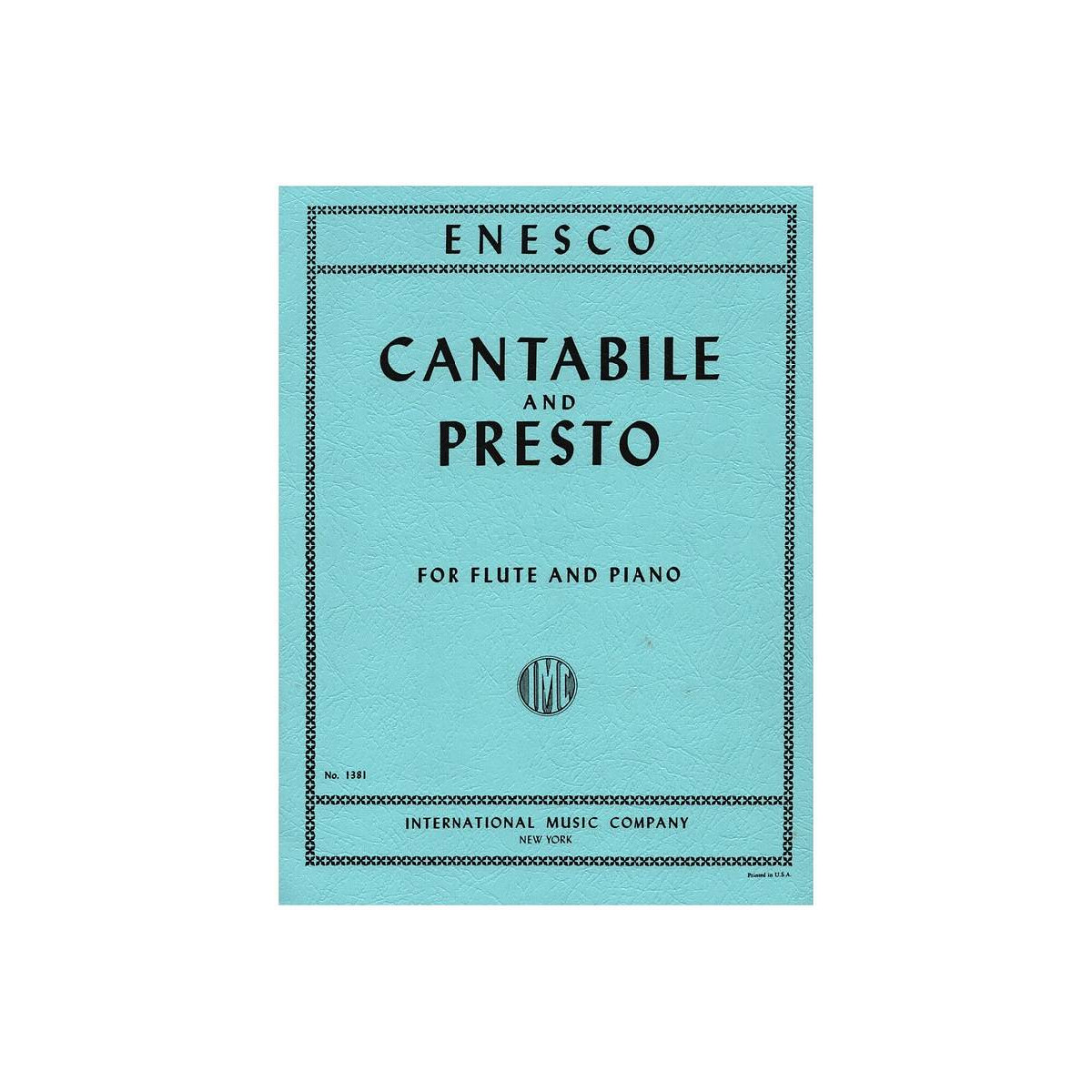 Cantabile and Presto box