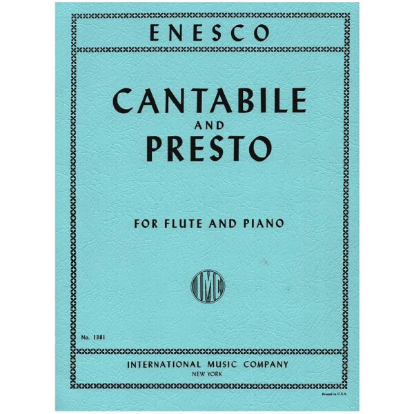 Cantabile and Presto