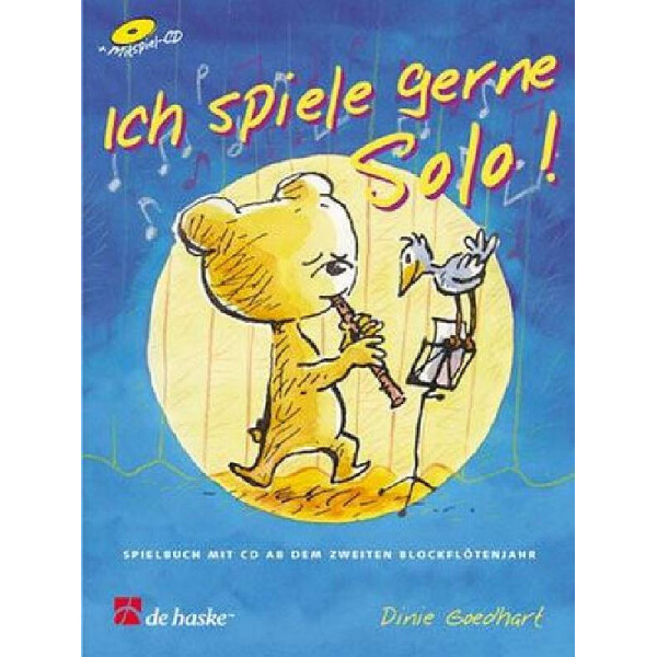 Ich spiele gerne Solo (+CD) für Altblockflöte