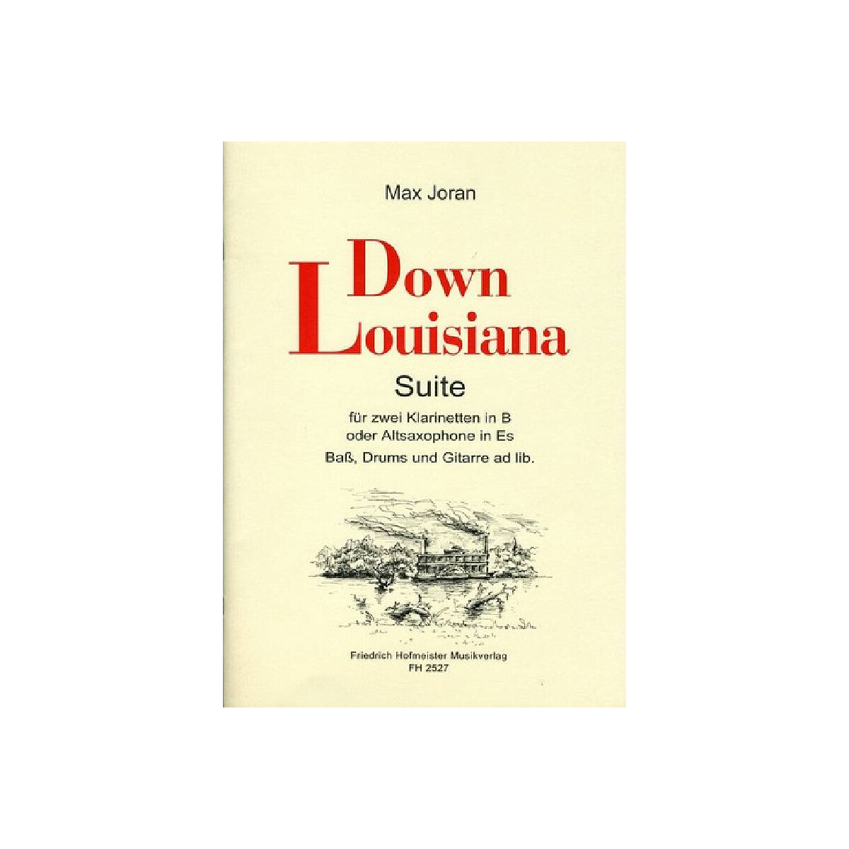 Down Louisiana f&uuml;r 2 Klarinetten