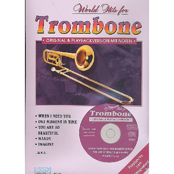 World Hits for Trombone (+CD)