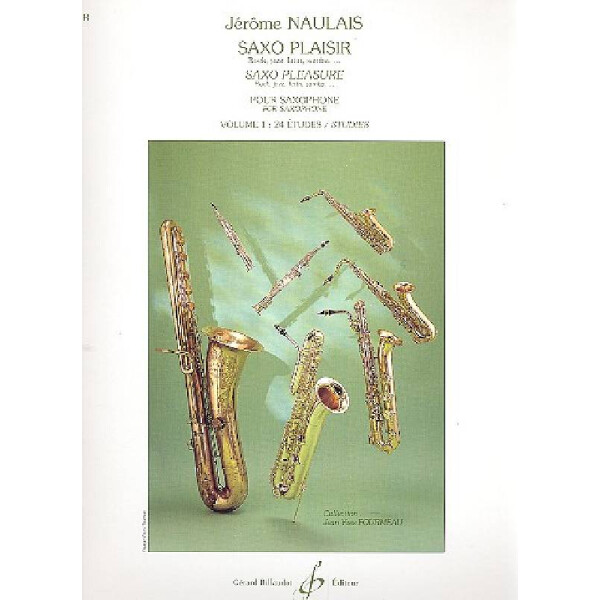 Saxo plaisir vol.1 24 études