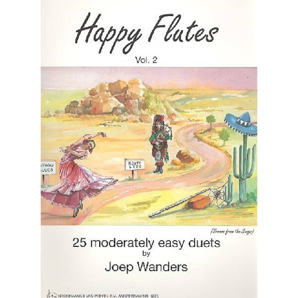 Happy Flutes vol.2 25 moderately