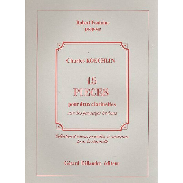 15 pièces sur des paysages brétons